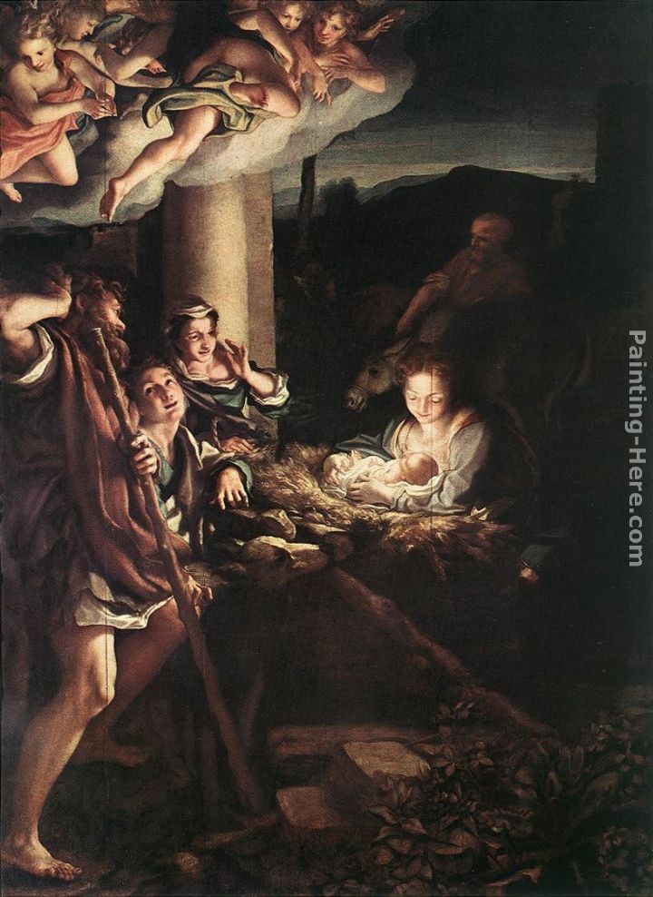 Correggio Nativity (Holy Night)